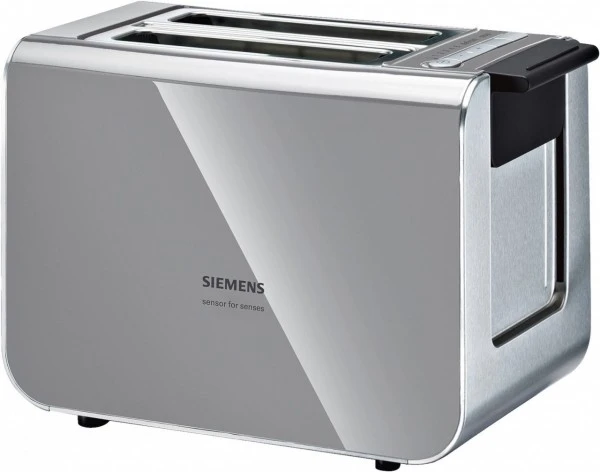 Siemens TT86105 Doppelschlitz-Toaster Urban Grey/schwarz 1 Siemens TT86105 Doppelschlitz-Toaster Urban Grey/schwarz