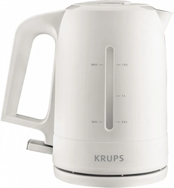 Krups BW 2441 Wasserkocher Weiß 1 Krups BW 2441 Wasserkocher Weiß