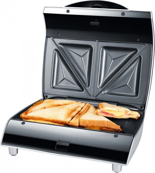 Steba SG 20 Sandwichmaker Schwarz/silber 1 Steba SG 20 Sandwichmaker Schwarz/silber