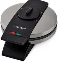 Cloer 1639 SR Waffelautomat Edelstahl Schwarz