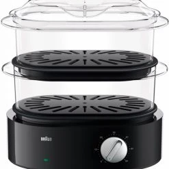 Braun FS5100BK Identity Collection Dampfgarer Schwarz