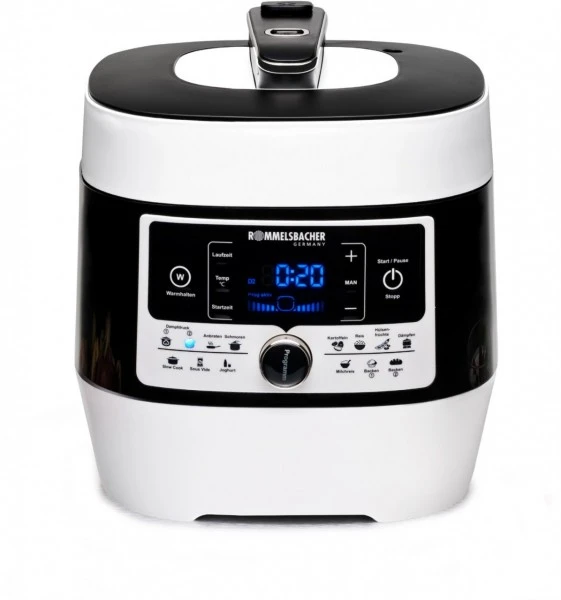 Rommelsbacher MD 1000 Multikocher Weiß/schwarz 1 Rommelsbacher MD 1000 Multikocher Weiß/schwarz