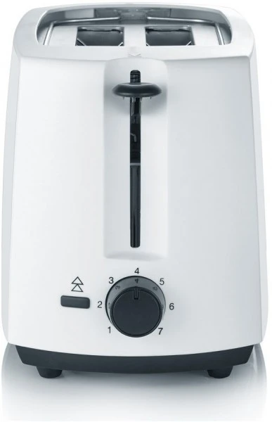 Severin AT 2286 Kompakt-Toaster Weiß/schwarz 3 Severin AT 2286 Kompakt-Toaster Weiß/schwarz – Bild 3