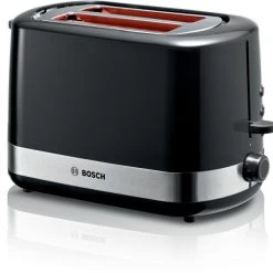 Bosch TAT6A513 Kompakt-Toaster Schwarz