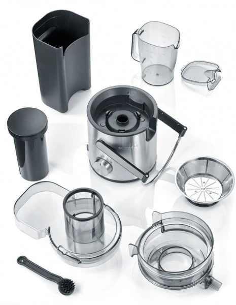 Severin ES 3570 Entsafter Edelstahl-schwarz 3 Severin ES 3570 Entsafter Edelstahl-schwarz – Bild 3
