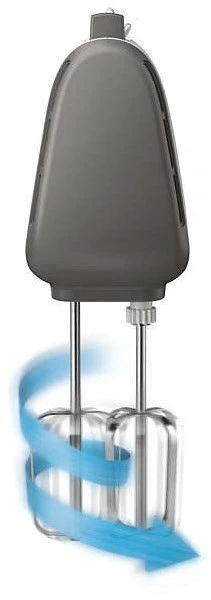 Philips HR3740/00 Viva Collection Handrührgerät Weiß/grau 3 Philips HR3740/00 Viva Collection Handrührgerät Weiß/grau – Bild 3