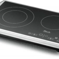 Rommelsbacher CT 3403/TC Doppelkochplatte Edelstahl