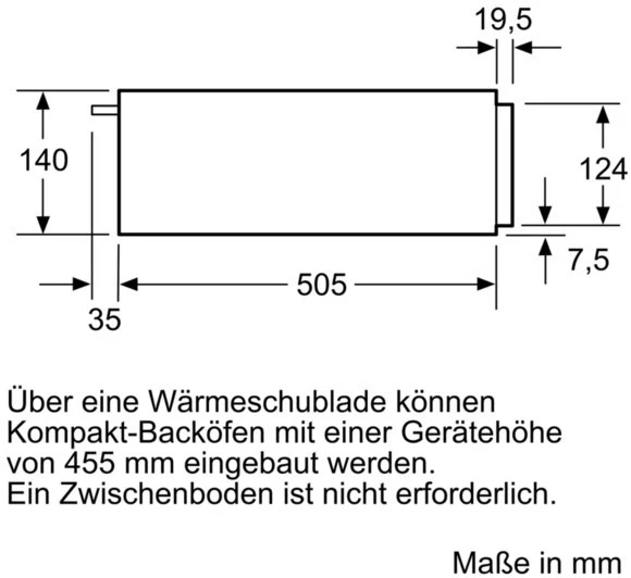 Bosch BIC510NB0 Speisen-/Geschirrwärmer Schwarz 5 Bosch BIC510NB0 Speisen-/Geschirrwärmer Schwarz – Bild 5