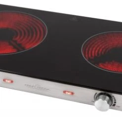 ProfiCook PC-DKP 1211 Doppelkochplatte Edelstahl