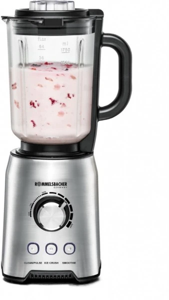 Rommelsbacher MX 1250 Standmixer Edelstahl 2 Rommelsbacher MX 1250 Standmixer Edelstahl – Bild 2