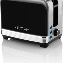 Eta Storio 9166-20 Kompakt-Toaster Schwarz