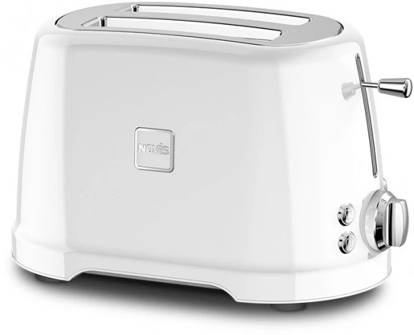NOVIS Toaster T2 Kompakt-Toaster Weiss 1 NOVIS Toaster T2 Kompakt-Toaster Weiss