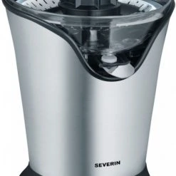 Severin CP 3534 Zitruspresse Edelstahl Gebürstet/schwarz