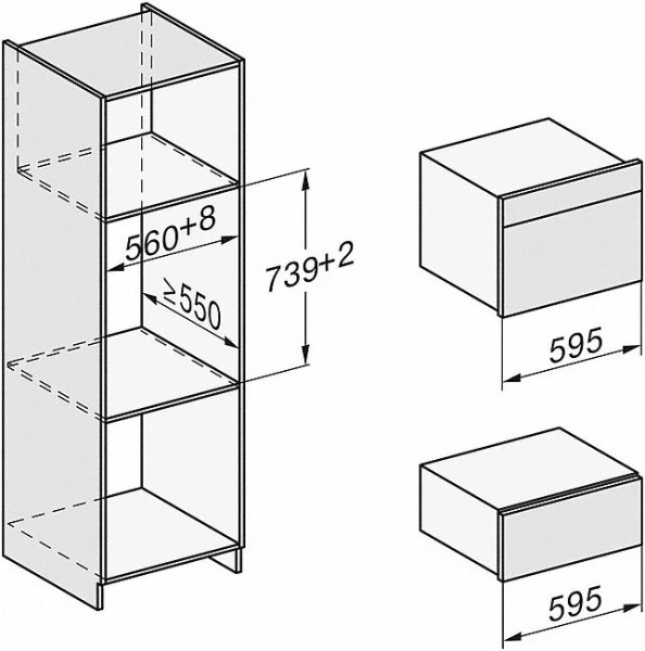 Miele ESW 7120 Speisen-/Geschirrwärmer Edelstahl/cleansteel 3 Miele ESW 7120 Speisen-/Geschirrwärmer Edelstahl/cleansteel – Bild 3
