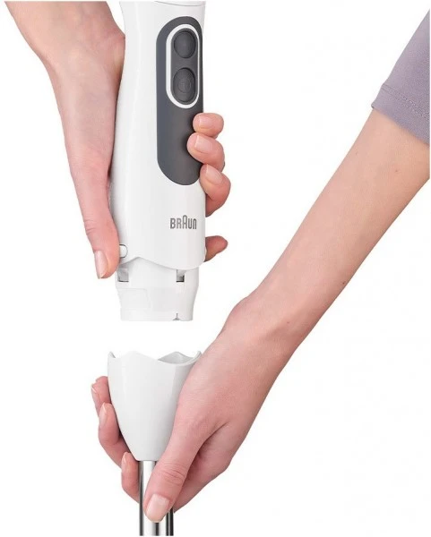 Braun MQ 3125B MultiQuick 3 Stabmixer Weiß/grau 5 Braun MQ 3125B MultiQuick 3 Stabmixer Weiß/grau – Bild 5