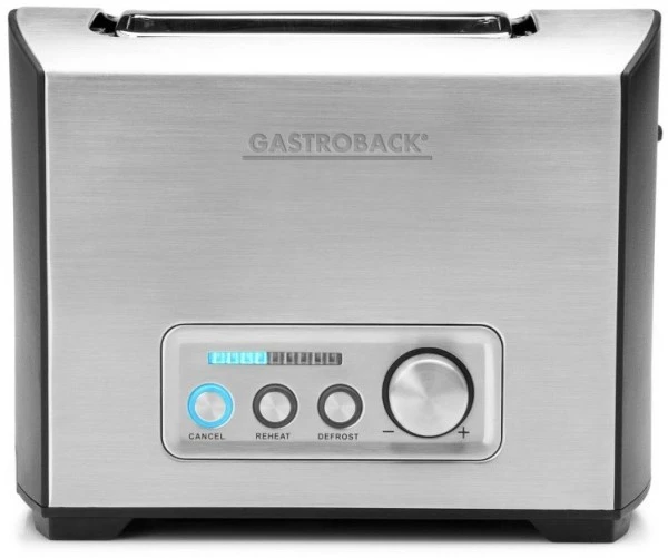 Gastroback Design Toaster Pro 2S Kompakt-Toaster Edelstahl 1 Gastroback Design Toaster Pro 2S Kompakt-Toaster Edelstahl