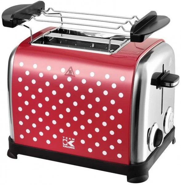 Kalorik TKG TO 1045 RWD N Toaster Rot/weiß 1 Kalorik TKG TO 1045 RWD N Toaster Rot/weiß