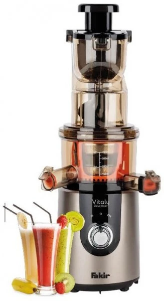 Fakir Vitaly Slow Juicer Entsafter 9213001 Anthrazit/chrom 3 Fakir Vitaly Slow Juicer Entsafter 9213001 Anthrazit/chrom – Bild 3