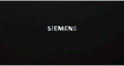 Siemens BI630CNS1 Wärmeschublade Schwarz
