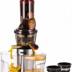 Unold 78265 Entsafter Slow Juicer 3in1 Edelstahl/schwarz