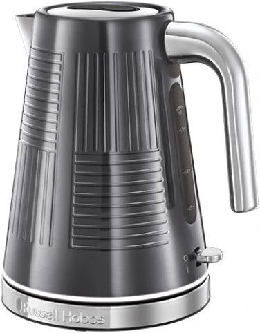 Russell Hobbs Geo Steel Wasserkocher Graphitgrau 1 Russell Hobbs Geo Steel Wasserkocher Graphitgrau