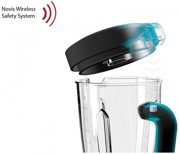 NOVIS ProBlender 880L Standmixer Rot 3 NOVIS ProBlender 880L Standmixer Rot – Bild 3