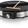Cloer 6630 Crêpes Maker Edelstahl/schwarz