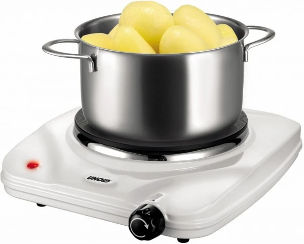 Unold 58420 EinzelKochplatte Weiß 3 Unold 58420 EinzelKochplatte Weiß – Bild 3