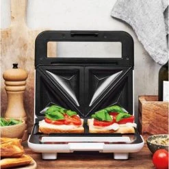 Gastroback Design Sandwichmaker Weiß/schwarz