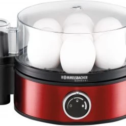 Rommelsbacher ER 405 R Red Edition Eierkocher Metallic Rot