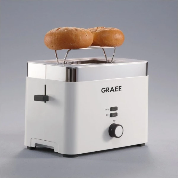 Graef TO 61 EU Kompakt-Toaster Weiß 5 Graef TO 61 EU Kompakt-Toaster Weiß – Bild 5