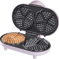 Bestron ADWM1000P Waffelautomat Rosa