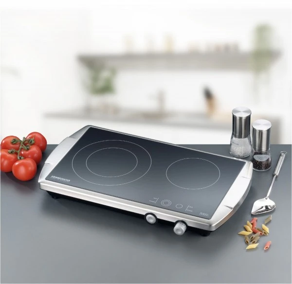 Rommelsbacher CT 3400/E Doppelkochplatte Edelstahl 5 Rommelsbacher CT 3400/E Doppelkochplatte Edelstahl – Bild 5