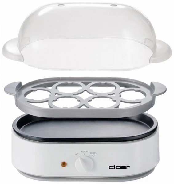 Cloer 6091 Eierkocher Weiß 1 Cloer 6091 Eierkocher Weiß