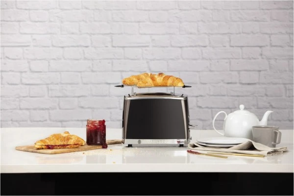 Russell Hobbs Matte Black Toaster Matt Schwarz 1 Russell Hobbs Matte Black Toaster Matt Schwarz