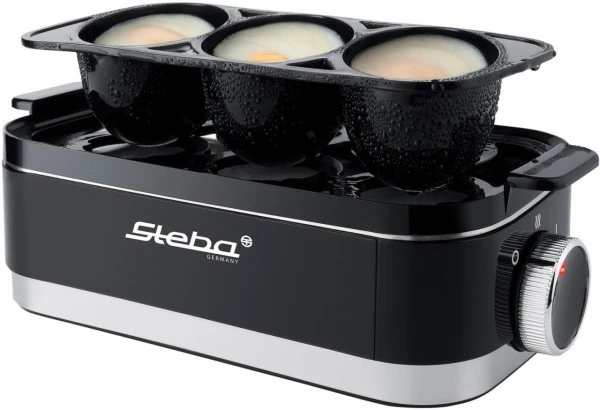 Steba EK 7 Eierkocher Schwarz/edelstahl 2 Steba EK 7 Eierkocher Schwarz/edelstahl – Bild 2