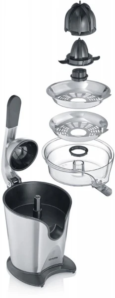 Severin CP 3544 Zitruspresse Edelstahl-gebürstet/schwarz 6 Severin CP 3544 Zitruspresse Edelstahl-gebürstet/schwarz – Bild 6