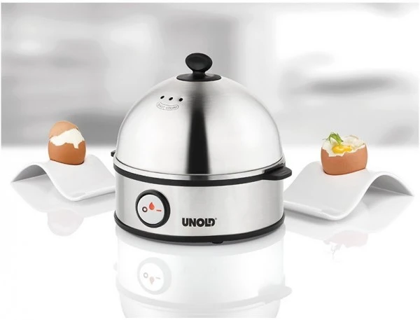 Unold 38626 Eierkocher Edel Edelstahl/schwarz 4 Unold 38626 Eierkocher Edel Edelstahl/schwarz – Bild 4