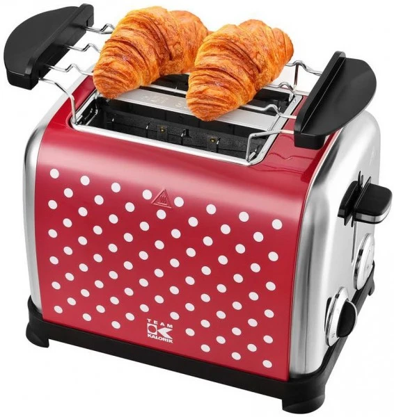 Kalorik TKG TO 1045 RWD N Toaster Rot/weiß 3 Kalorik TKG TO 1045 RWD N Toaster Rot/weiß – Bild 3