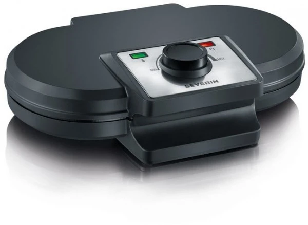 Severin WA 2106 Waffelautomat Edelstahl/schwarz 4 Severin WA 2106 Waffelautomat Edelstahl/schwarz – Bild 4