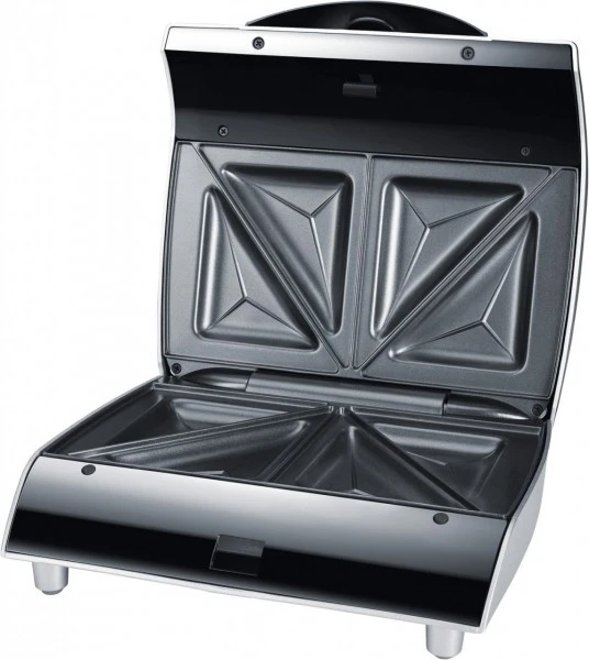 Steba SG 20 Sandwichmaker Schwarz/silber 3 Steba SG 20 Sandwichmaker Schwarz/silber – Bild 3