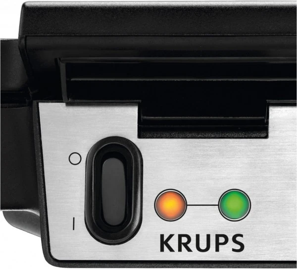 Krups FDK 251 Waffelautomat Schwarz/edelstahl 4 Krups FDK 251 Waffelautomat Schwarz/edelstahl – Bild 4