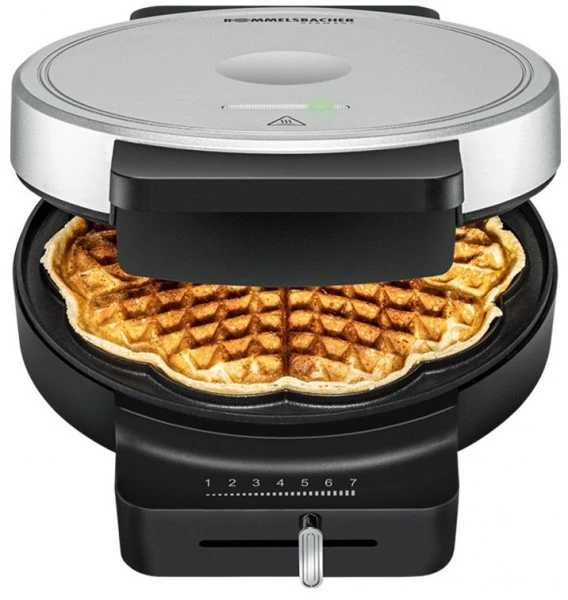 Rommelsbacher WA 850 Waffelautomat Schwarz/silber 3 Rommelsbacher WA 850 Waffelautomat Schwarz/silber – Bild 3