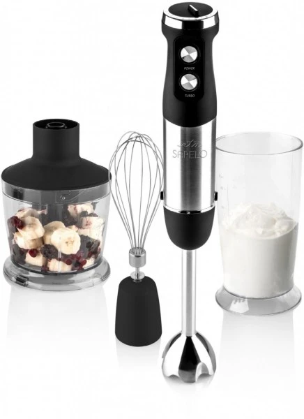 Eta Sapelo 3013 Stabmixer Edelstahl/schwarz 2 Eta Sapelo 3013 Stabmixer Edelstahl/schwarz – Bild 2